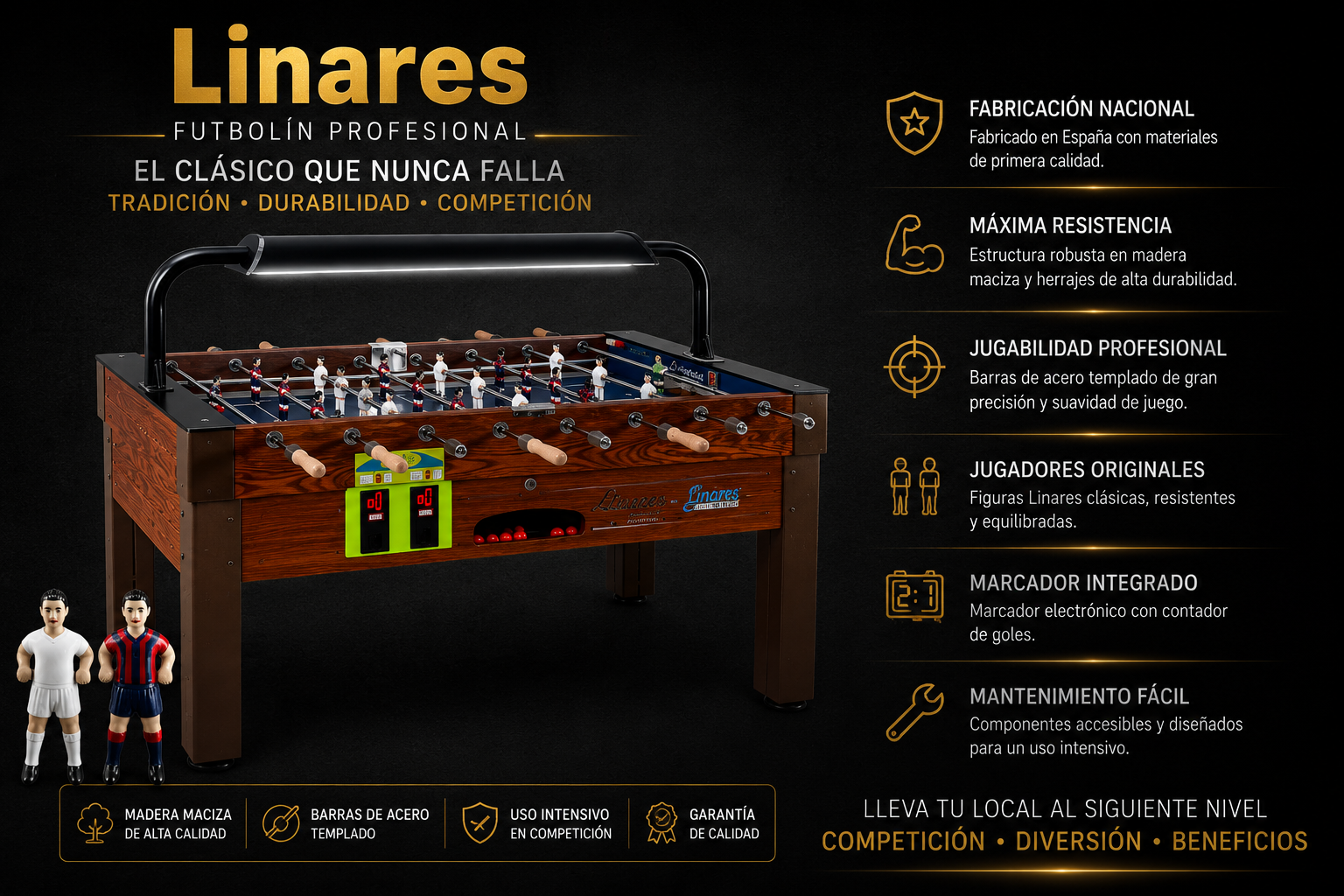 Futbolín Linares