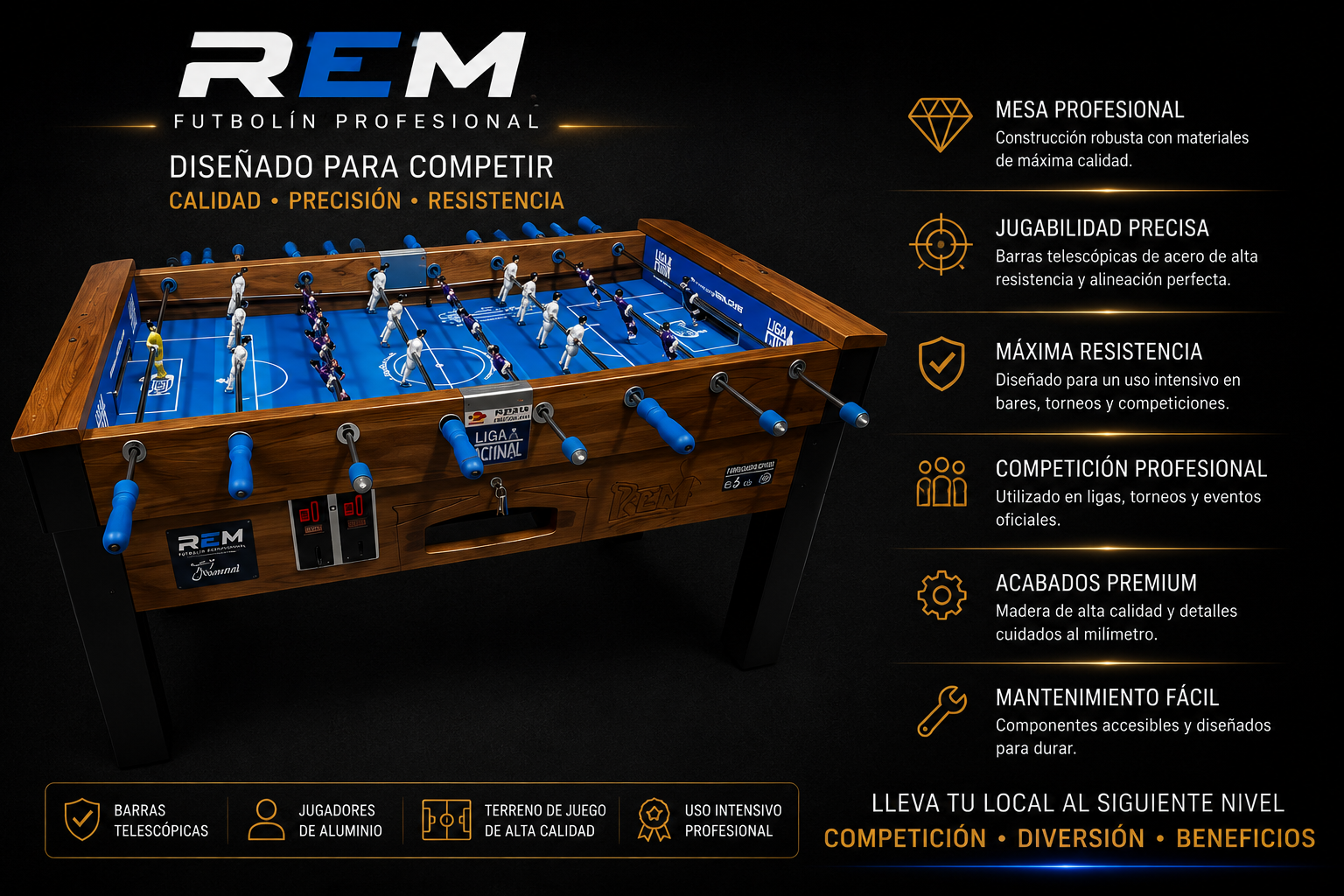 Futbolín REM